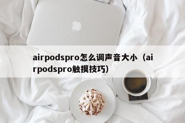 airpodspro怎么调声音大小（airpodspro触摸技巧）-第1张图片-欧交易所