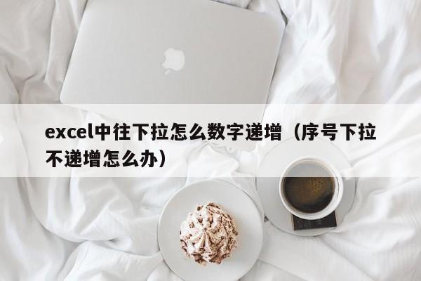 excel中往下拉怎么数字递增（序号下拉不递增怎么办）-第1张图片-欧交易所