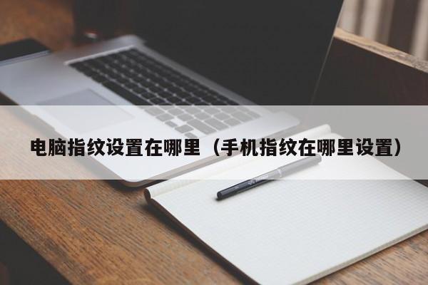 电脑指纹设置在哪里（手机指纹在哪里设置）-第1张图片-欧交易所