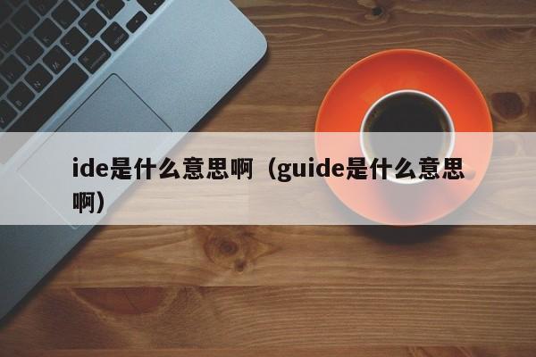 ide是什么意思啊（guide是什么意思啊）-第1张图片-欧交易所