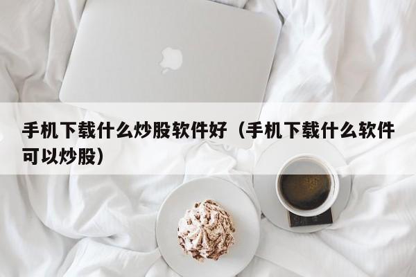 手机下载什么炒股软件好（手机下载什么软件可以炒股）-第1张图片-尚力财经