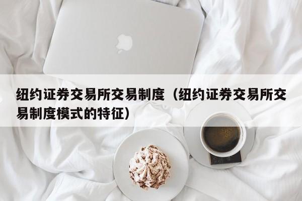 纽约证券交易所交易制度（纽约证券交易所交易制度模式的特征）-第1张图片-尚力财经