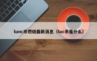 lunc币燃烧最新消息（luc币是什么）