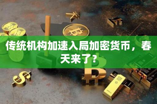 传统机构加速入局加密货币，春天来了？-第1张图片-欧交易所