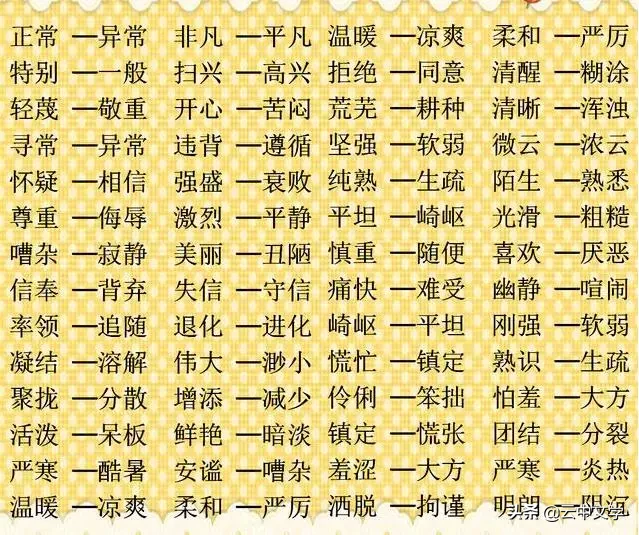 含有近义词的（含有近义词的词语 四字词语）-第3张图片-欧交易所