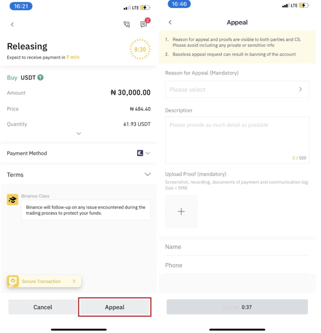 如何通过Web和移动应用程序在Binance P2P上购买加密货币-第25张图片-尚力财经