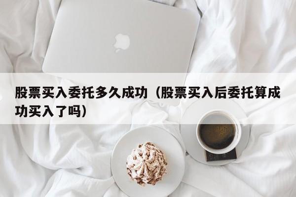 股票买入委托多久成功（股票买入后委托算成功买入了吗）-第1张图片-欧交易所